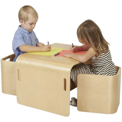 Kids Table and Chairs Set - Study Desk