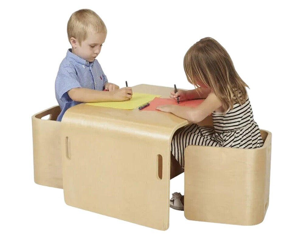 Kids Table and Chairs Set - Study Desk