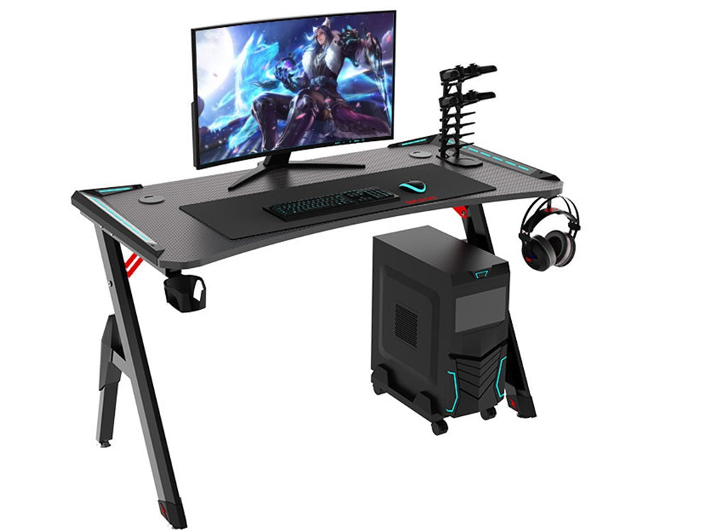 ERGONOMIC Gaming Desk Gaming Table Computer Desk 120CM