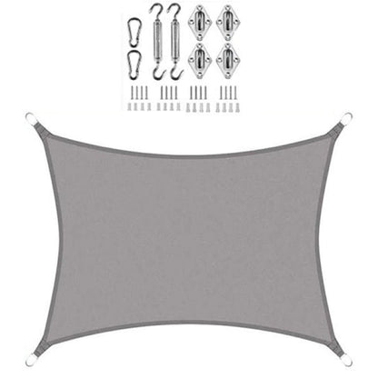 Sun Shade Sail 4m*6m with hardware kit