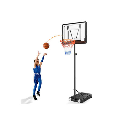 Adjustable Portable Basketball Hoop 2.5 M