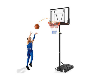 Adjustable Portable Basketball Hoop 2.5 M