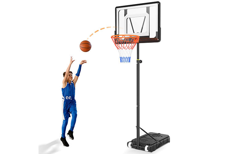 Adjustable Portable Basketball Hoop 2.5 M