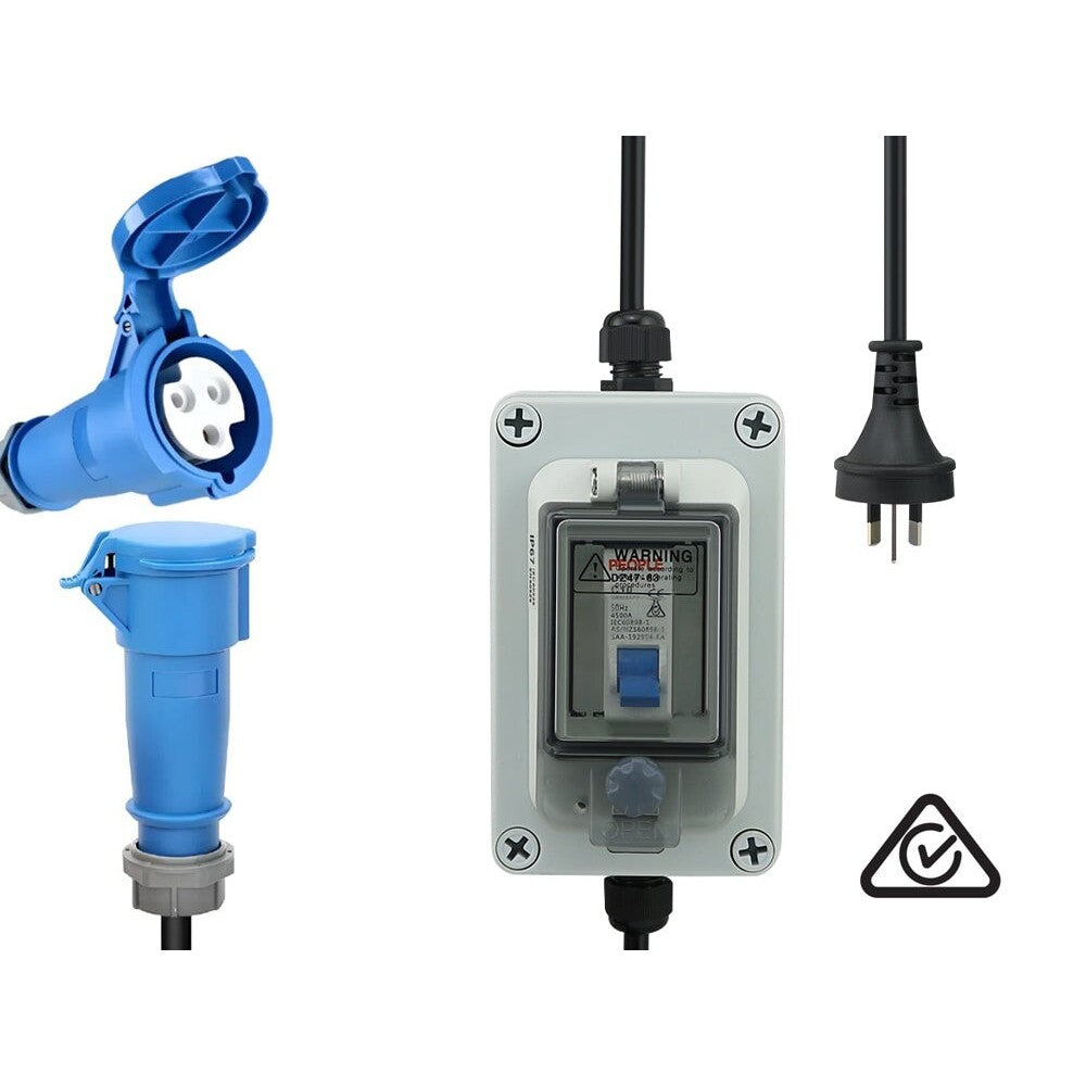 Caravan Extension Cable Adaptor IP65