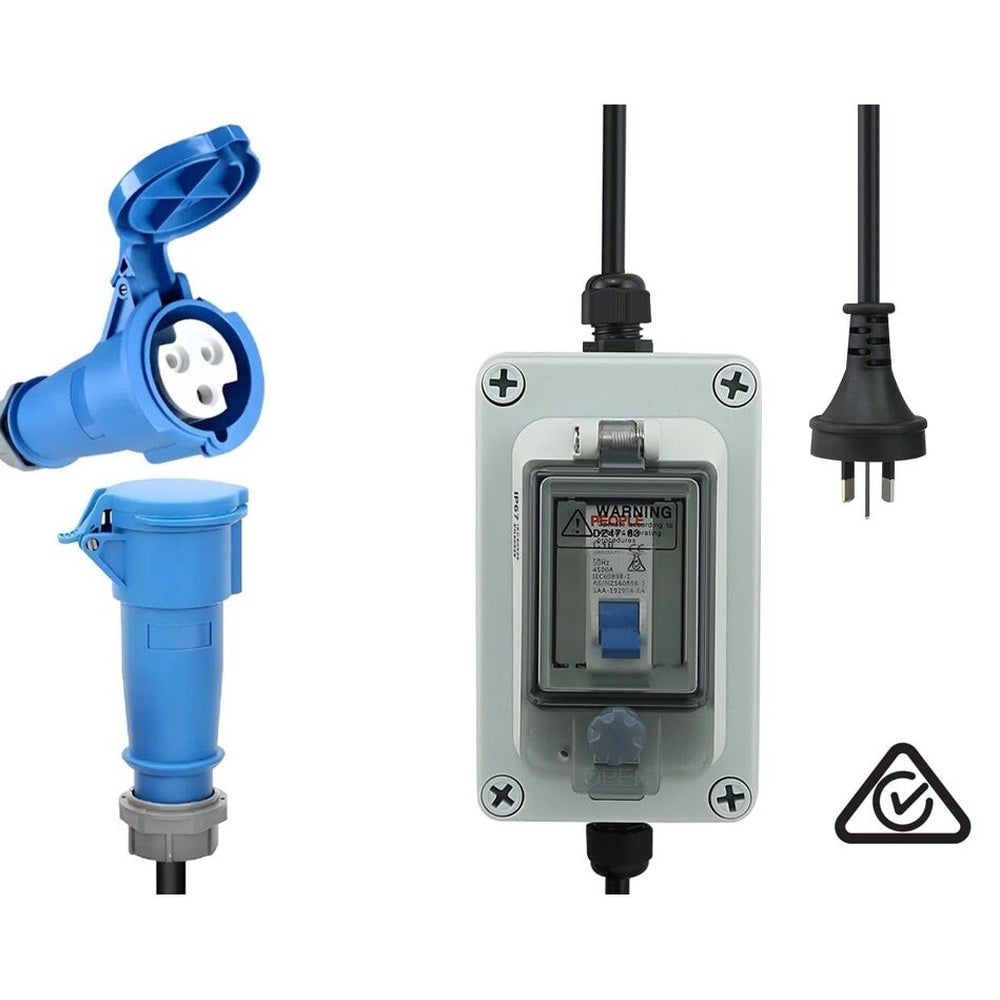 Caravan Extension Cable Adaptor IP65