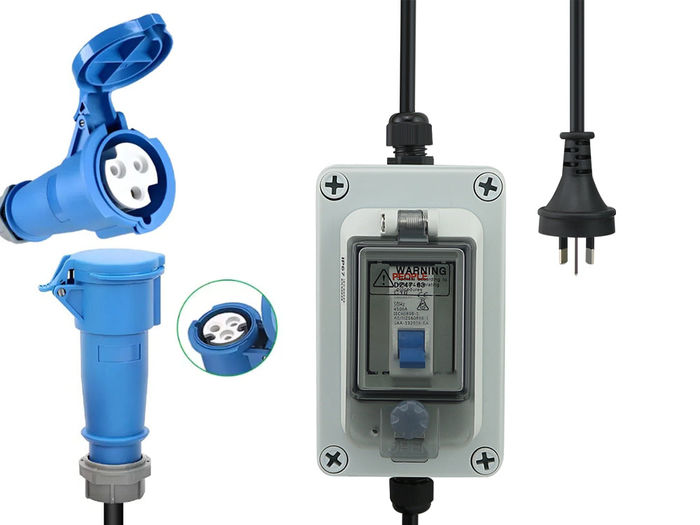 Caravan Extension Cable Adaptor IP65