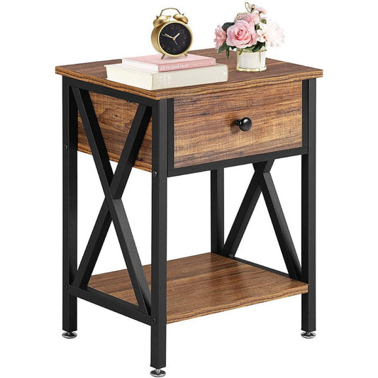 Bedside Table Nightstands with Drawer