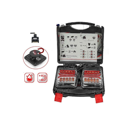 Trailer Light Magnetic Wireless LED Trailer Truck Tail Lights