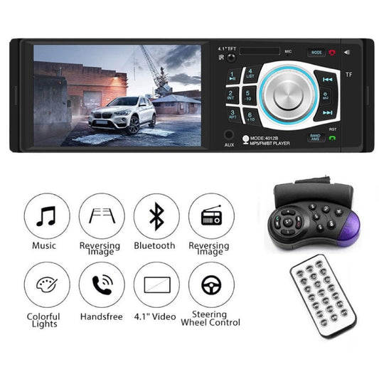 Car Stereo Bluetooth FM Audio Head Unit Player