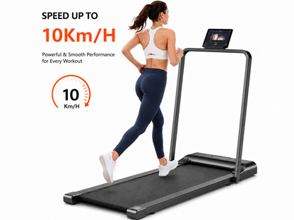Foldable Walking Pad Treadmill Compact Flat