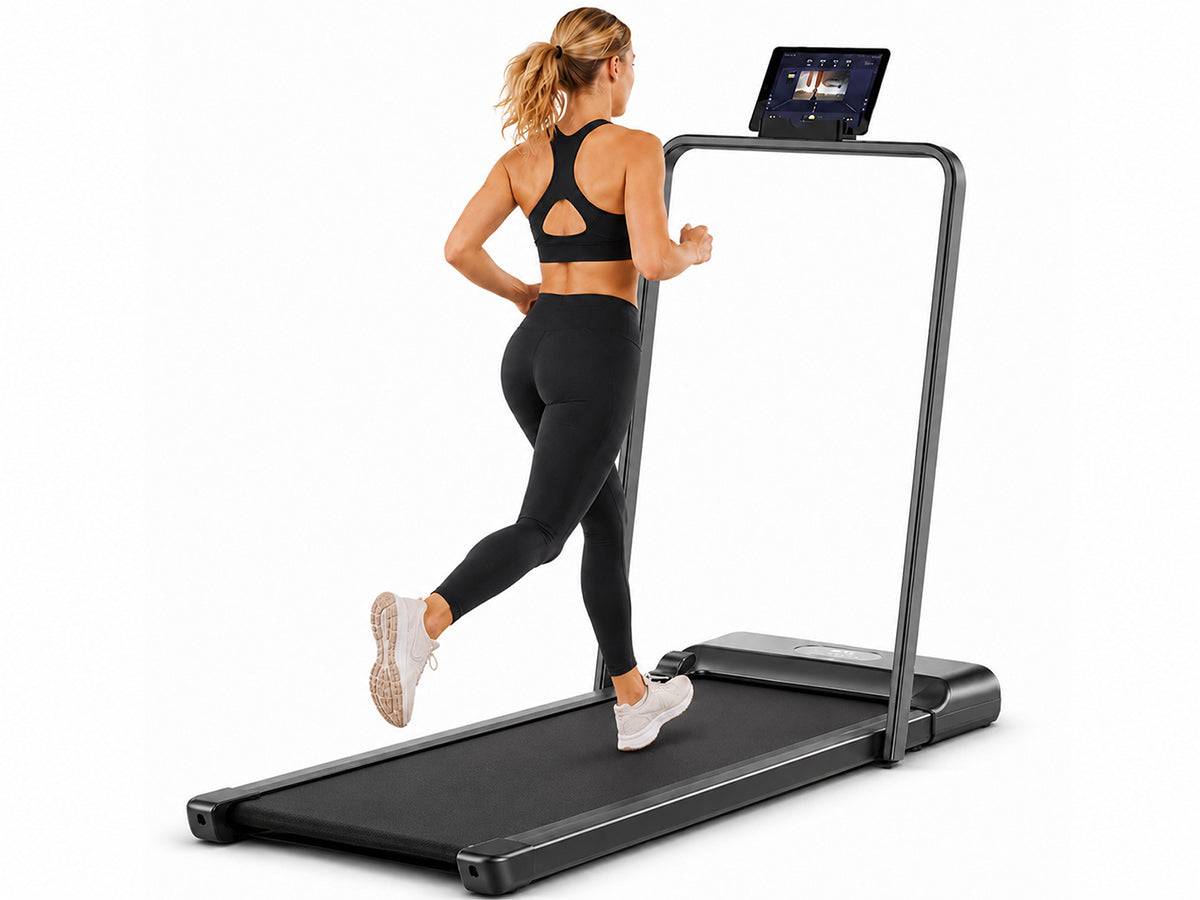 Foldable Walking Pad Treadmill Compact Flat