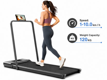 Foldable Walking Pad Treadmill Compact Flat