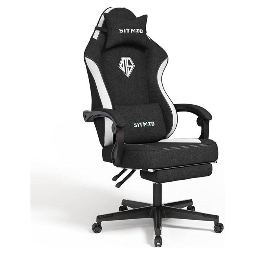 Gaming Chair Office Chair Black White