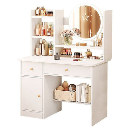 Dressing table with LED Mirror