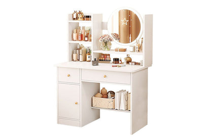 Dressing table with LED Mirror