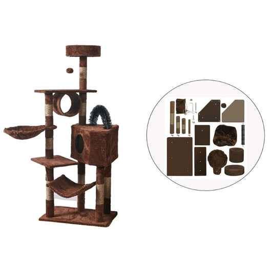 Cat Toys Pet Cat Tower Condo Cat Tower 150 CM Promo