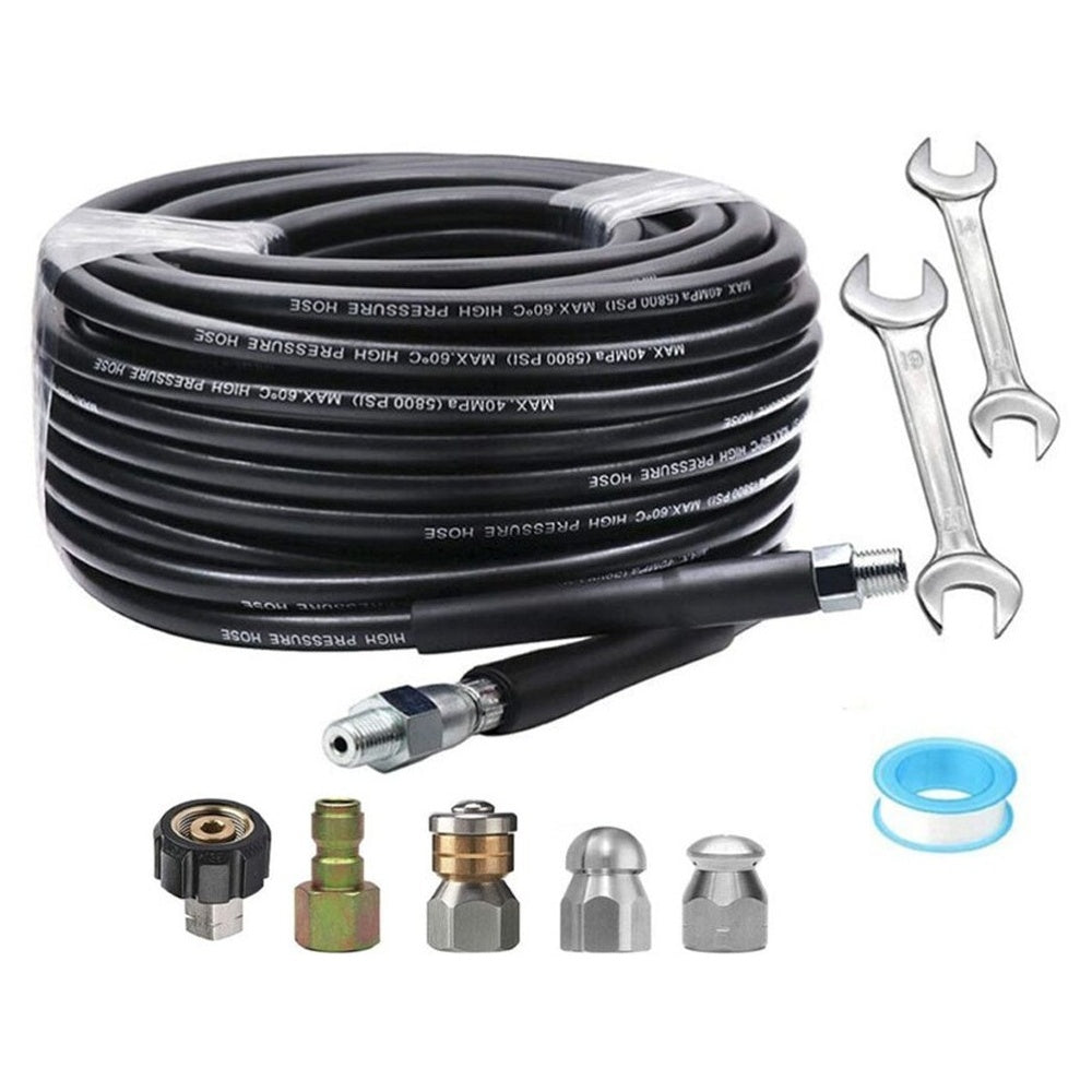 Drain/Pipe Cleaning Kit for Pressure Washers 20m