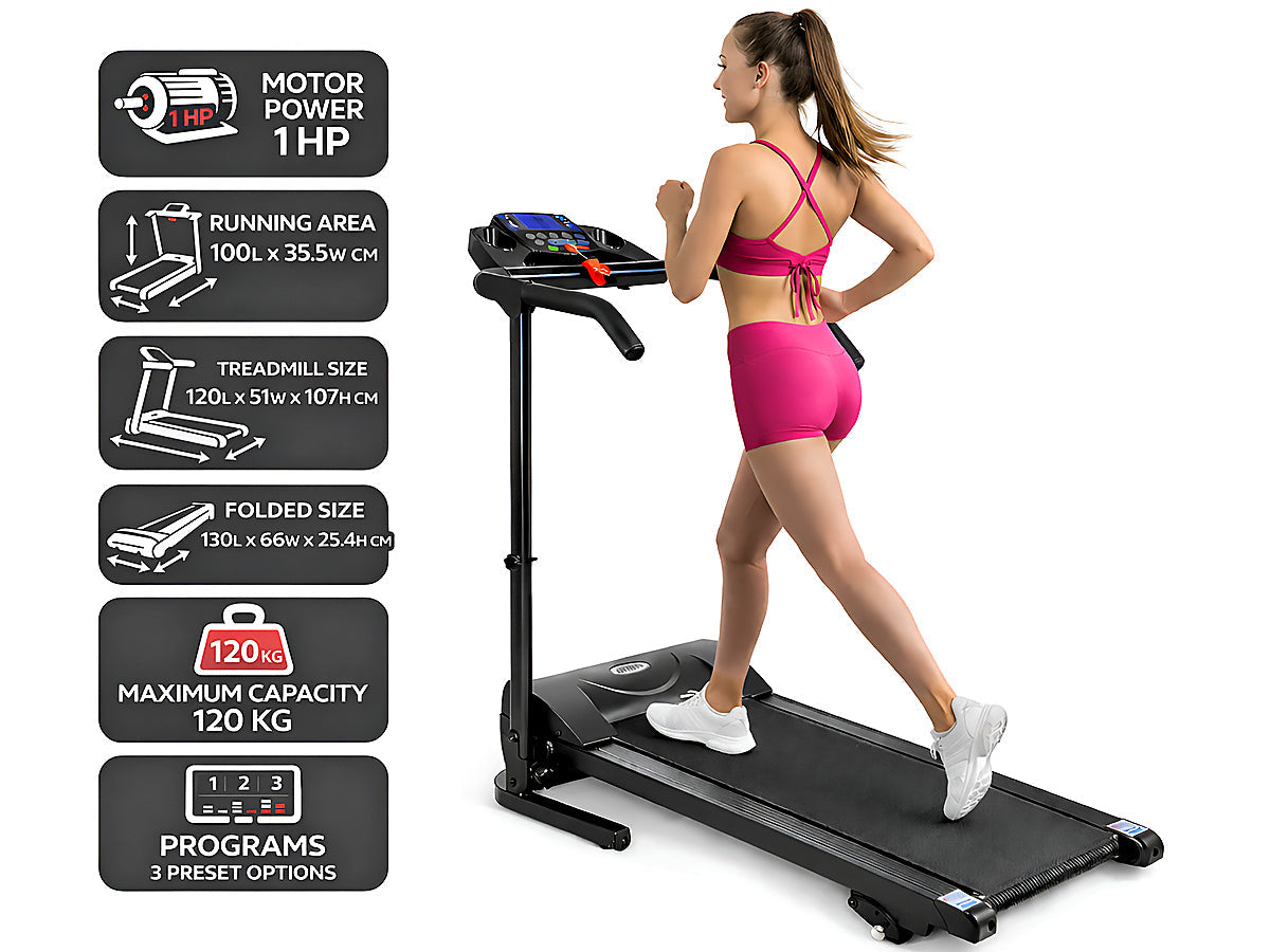 Treadmill Electric Treadmill Foldable 1-10KM/H
