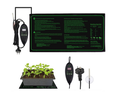 Seedling Heat Mat Plant Heated Pad 25x50CM