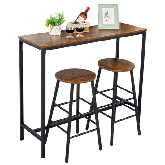 Bar Table and Bar Chairs Set