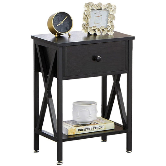 Bedside Table Nightstands with Drawer