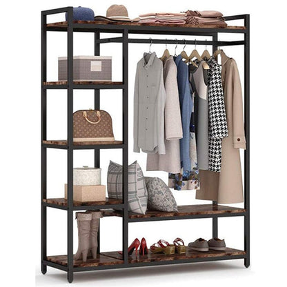 Metal Wardrobe Clothes Rack Clothes Organizer