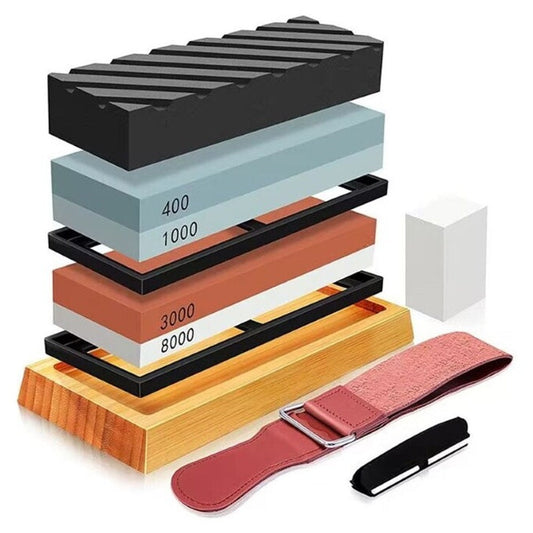 Knife Sharpener Whetstone Kit