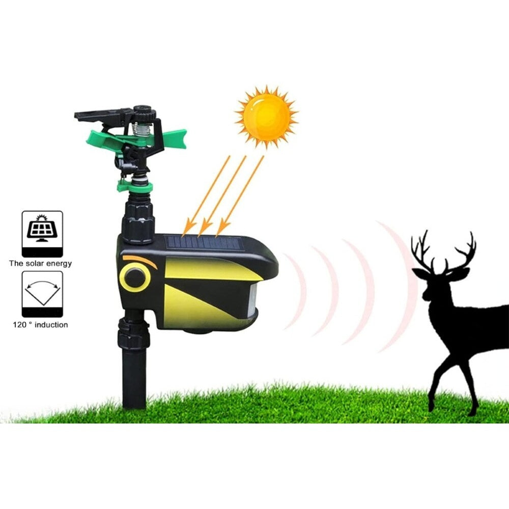 Water Sprinkler Animal Repellent Water Spray Animal Repeller