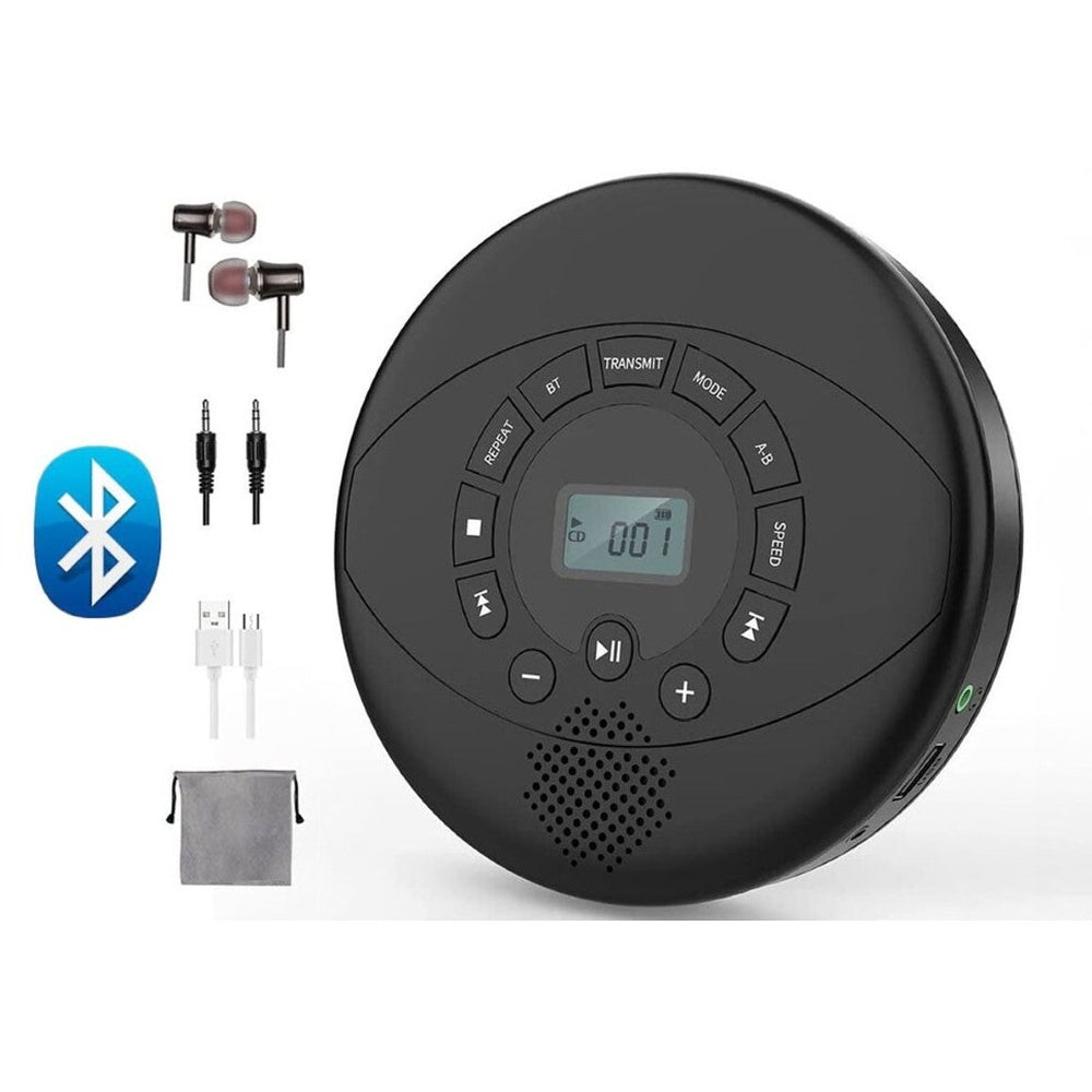 Portable CD Player with Bluetooth
