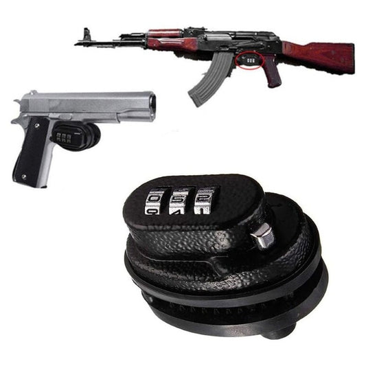 Trigger Gun Lock Safety Combination