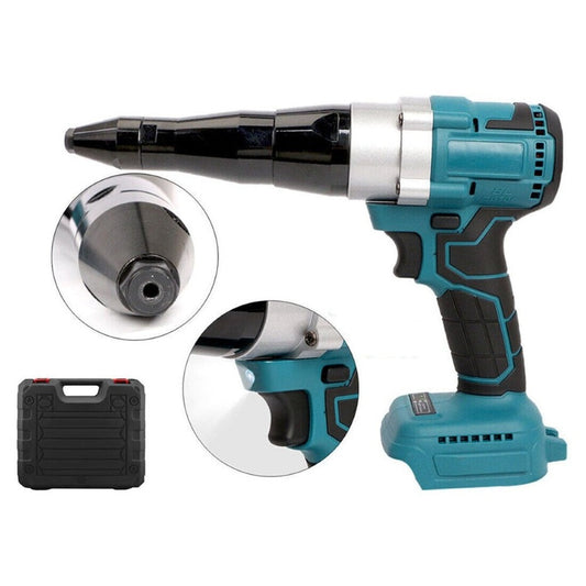 18V Electric Cordless Rivet gun Nut Riveting Tool Brushless Drive