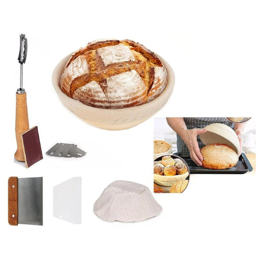 Bread Proofing Basket Set, Banneton Bowl
