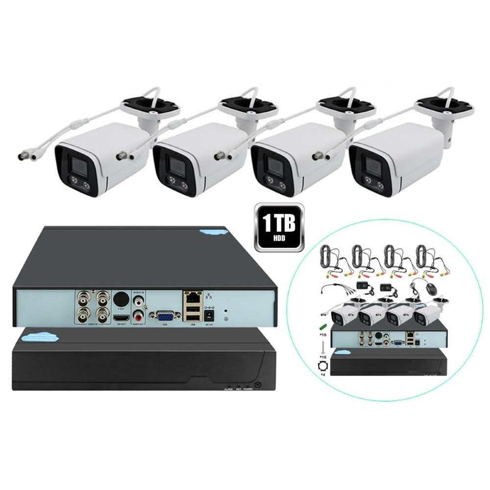 Security Camera System with 1 TB Storage