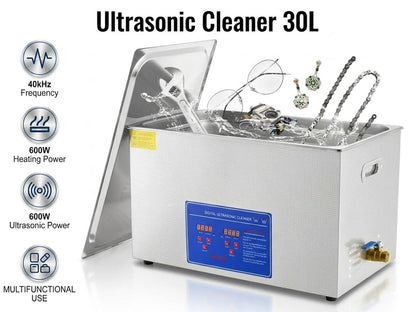 Ultrasonic Cleaner 30L Heated Ultrasonic