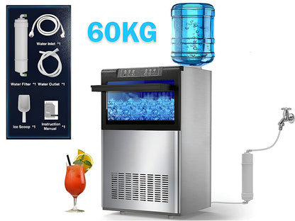 60kg Commercial Ice Cube Maker