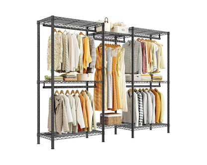Metal Wardrobe Clothes Rack Clothes Organizer