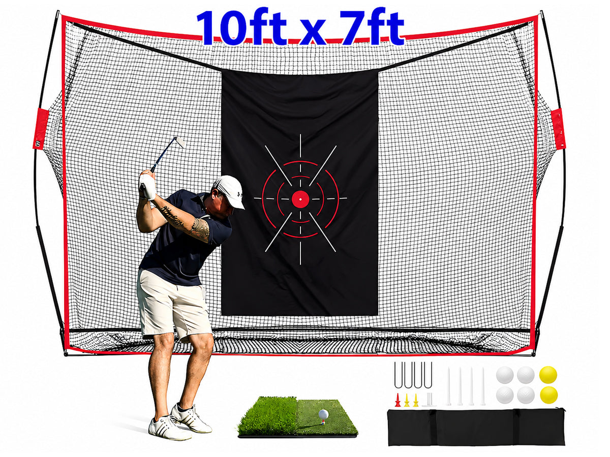Golf Practice net with Target