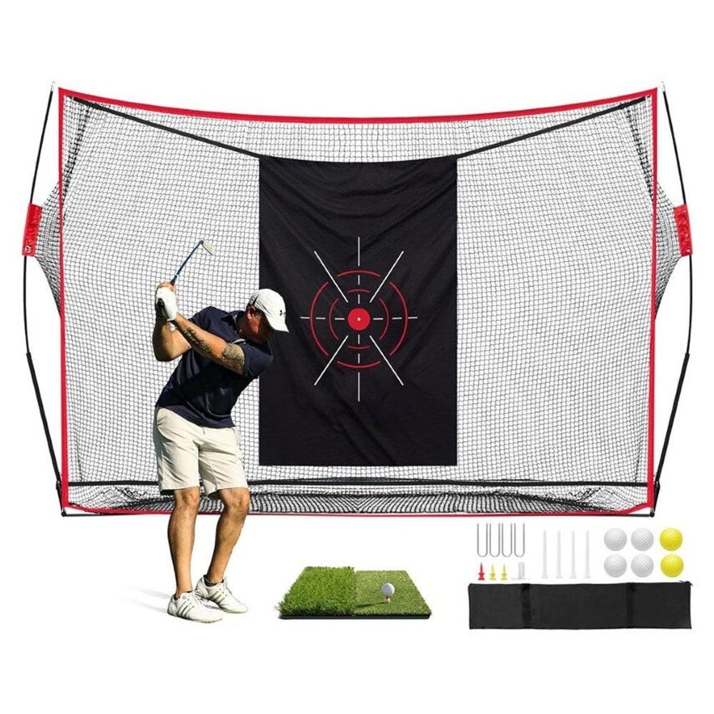 Golf Practice net with Target