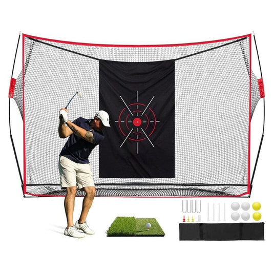 Golf Practice net with Target