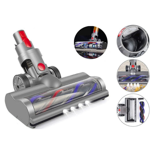 LED Light Roller Brush For Dyson V7 V8 V10 V11 SV14 V15 Head Motorhead