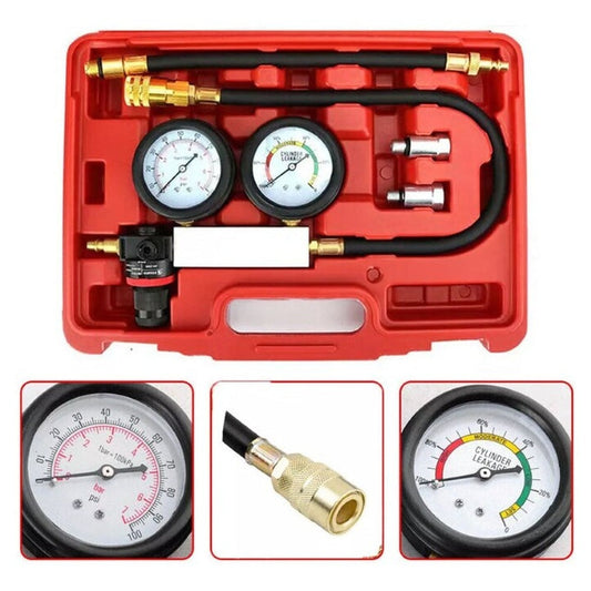Engine Cylinder Leak Tester Leak Down Test Tool Kit Automotive Special Tool Kit