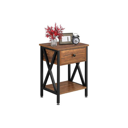 Bedside Table Nightstands with Drawer