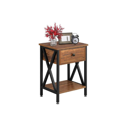 Bedside Table Nightstands with Drawer