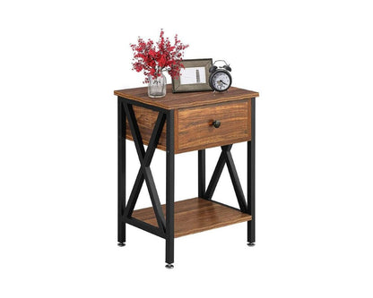 Bedside Table Nightstands with Drawer