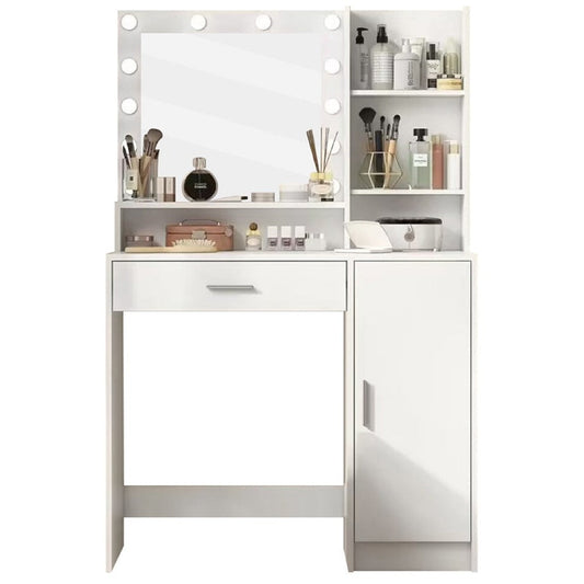 Dressing Table with LED Light