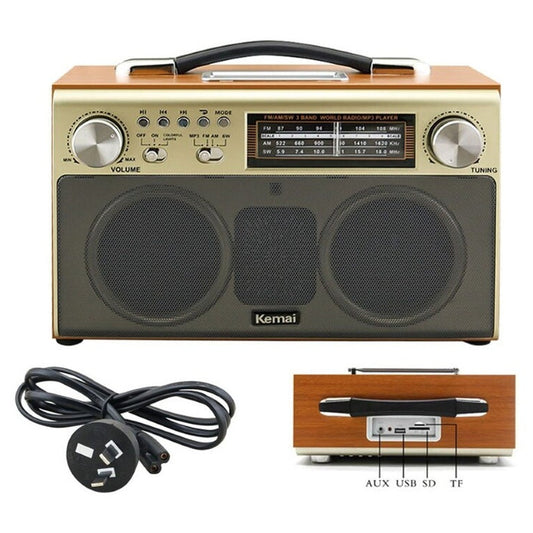 Multi Band Vintage FM Radio Speaker Bluetooth
