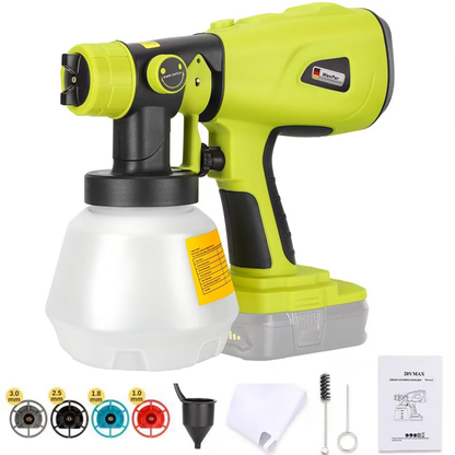 For Ryobi Cordless Spray Gun Paint Sprayer