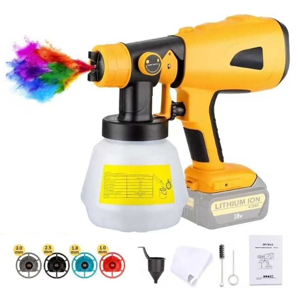 Cordless High Pressure Spray Gun Paint Sprayer