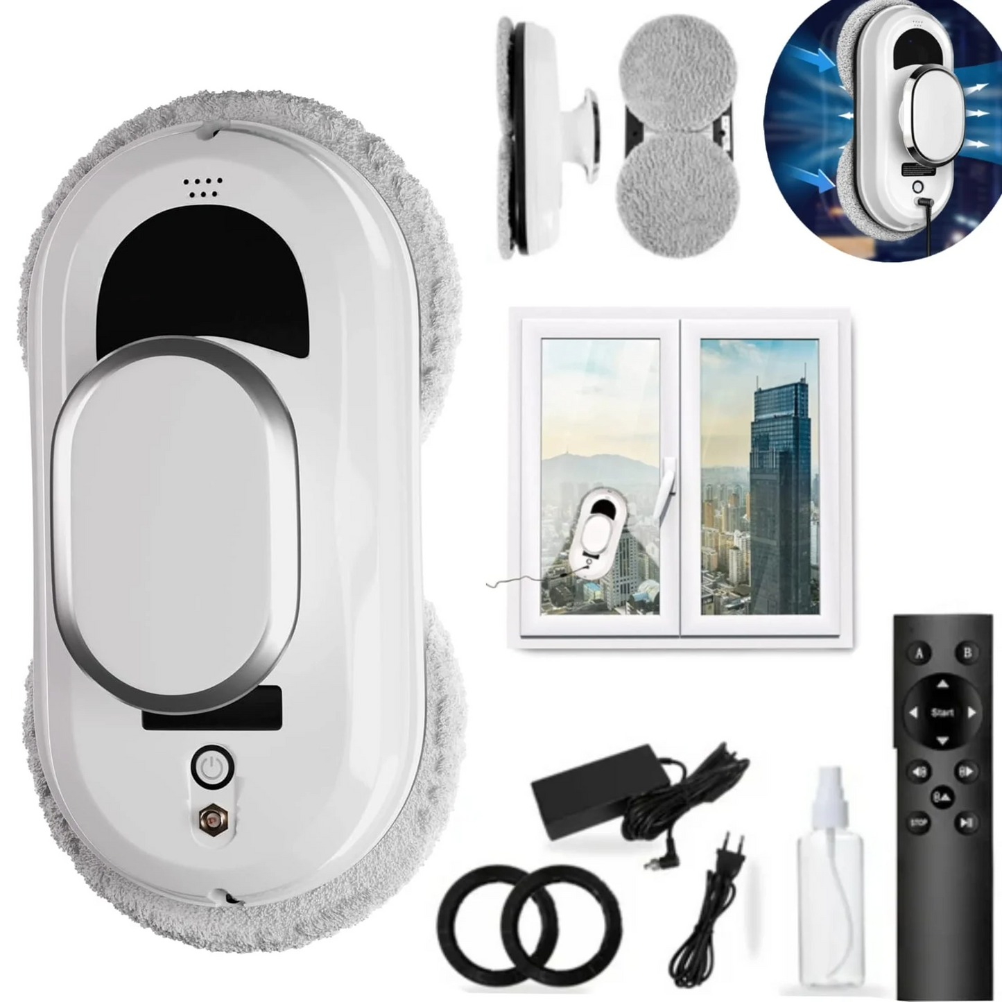 Smart Window Cleaning Robot Vacuum Cleaner