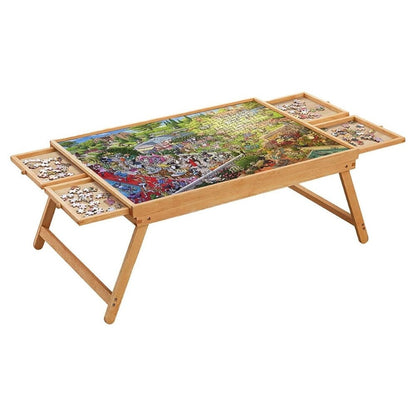 Puzzle Table Craft Board Game Table Jigsaw Game Table